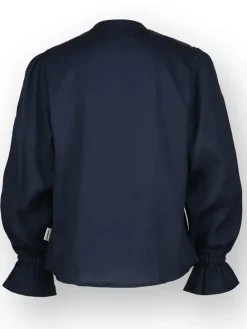 Blouse donkerblauw