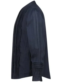 Blouse donkerblauw