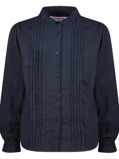Blouse donkerblauw