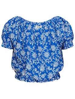 Blouse "Hailey" blauw