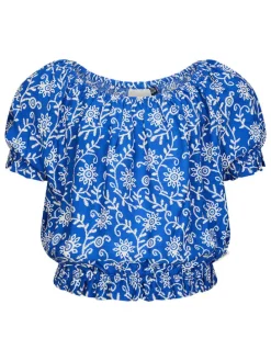 Blouse "Hailey" blauw