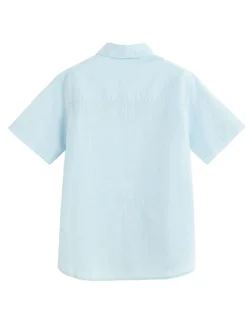 Blouse lichtblauw