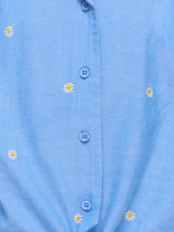 Blouse lichtblauw