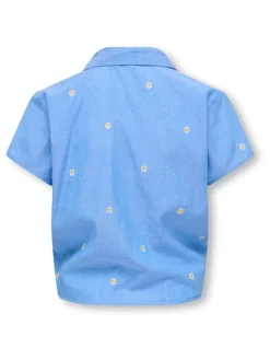 Blouse lichtblauw