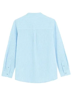 Blouse lichtblauw