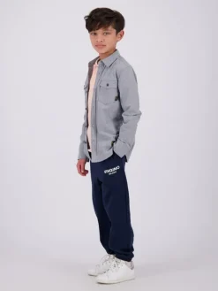 Blouse "Lino" grijs