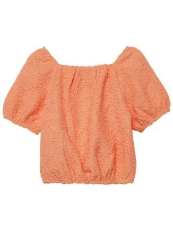 Blouse oranje