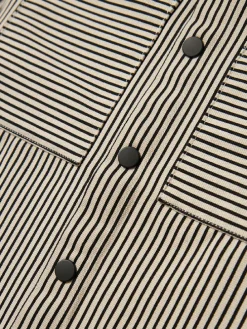 Blouse "Povenan" beige/zwart