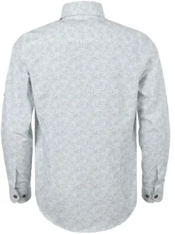 Blouse - slim fit - wit/groen