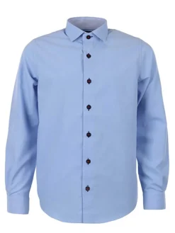 Blouse - super slim fit - blauw