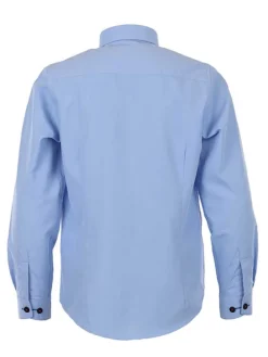 Blouse - super slim fit - blauw