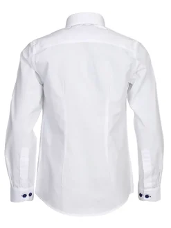 Blouse - super slim fit - wit
