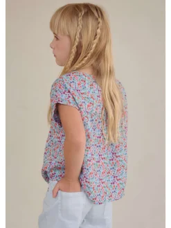 Blouse "Tammy" lichtblauw