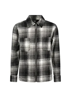 Blouse "Teddy" zwart/wit
