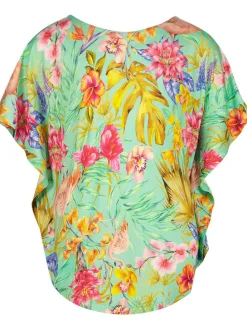 Blouse turquoise