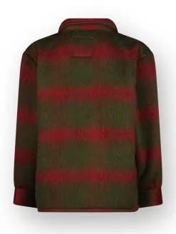 Blouson "Leon" kaki/rood