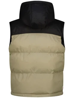 Bodywarmer beige/zwart