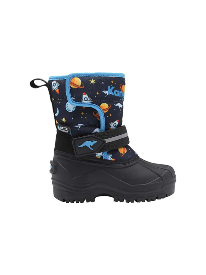 Boots "K-Shell II" zwart/donkerblauw