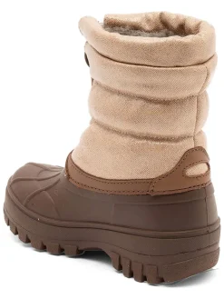 Boots lichtroze/bruin