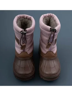 Boots lichtroze/bruin