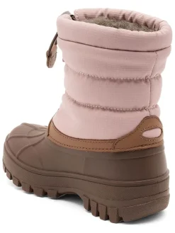 Boots lichtroze/bruin