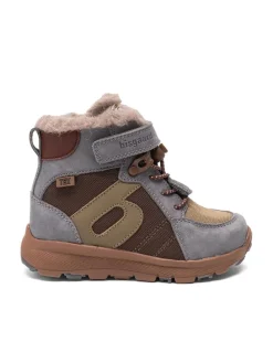 Boots ''Marlon'' bruin/grijs