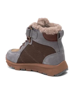 Boots ''Marlon'' bruin/grijs