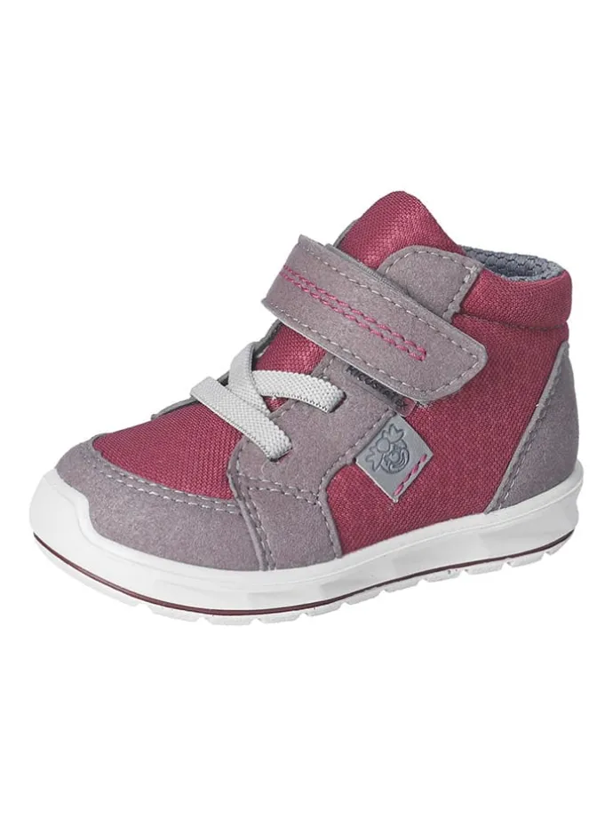 Boots "Paco" grijs/roze