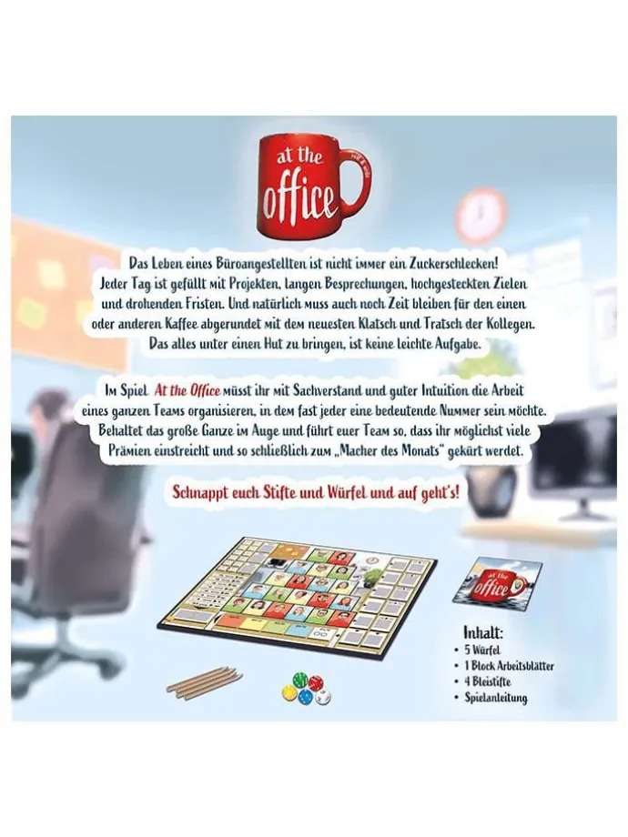 Bordspel "At The Office" - vanaf 8 jaar
