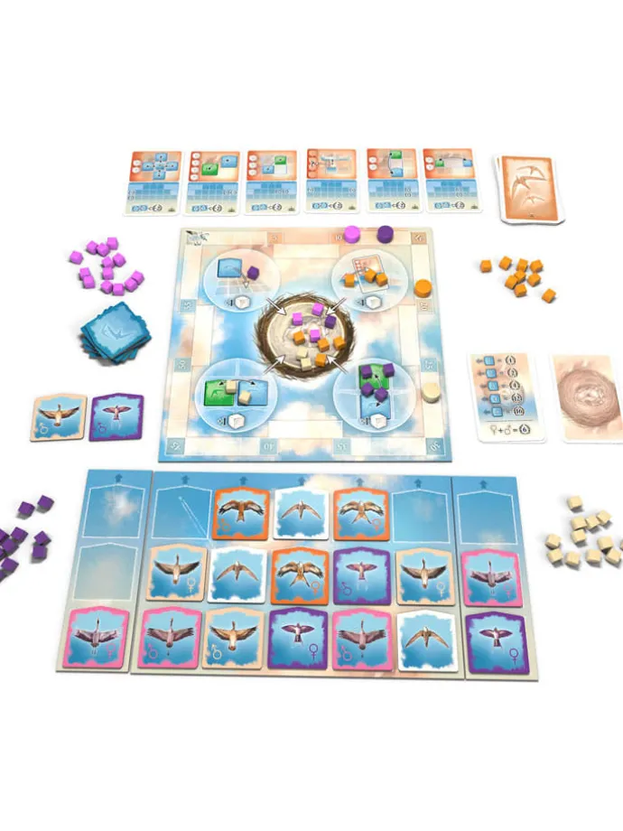 Bordspel "Über den Wolken" - vanaf 10 jaar