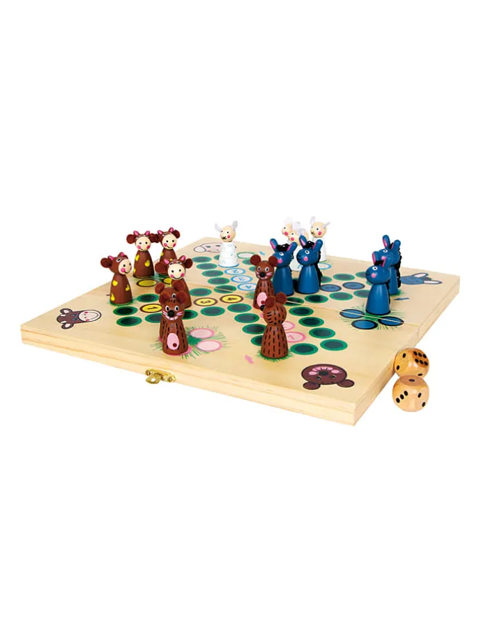 Bordspel "Ludo - boerderijdieren" - vanaf 4 jaar