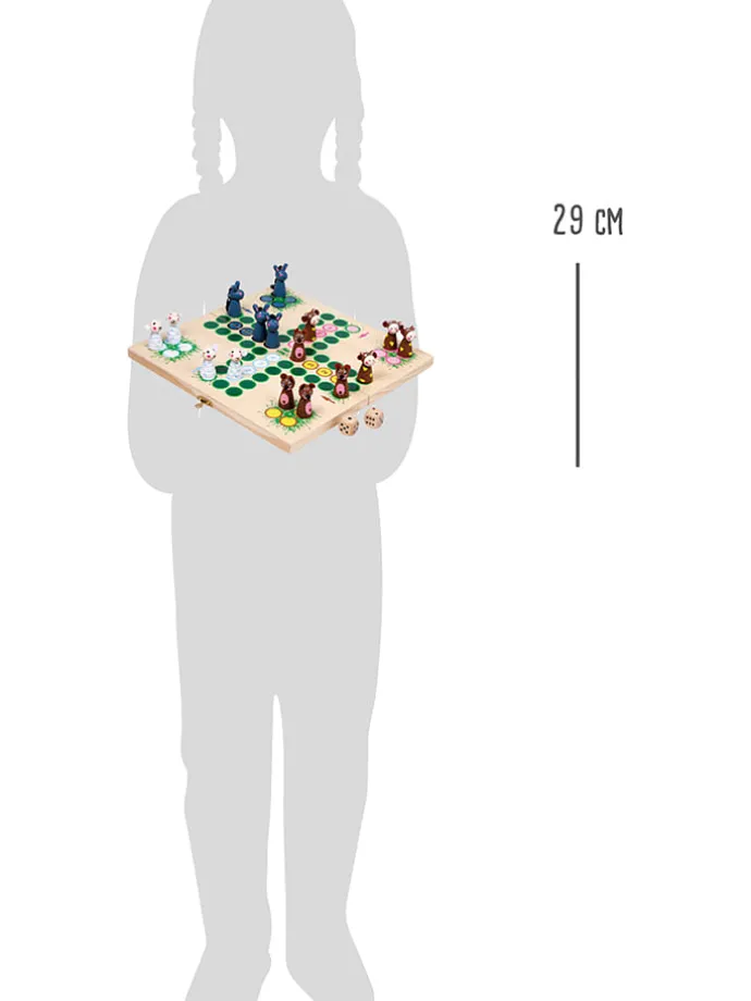 Bordspel "Ludo - boerderijdieren" - vanaf 4 jaar