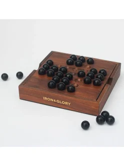 Bordspel ''Solitaire'' bruin - vanaf 8 jaar