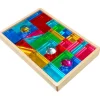 Bouwpakket "Acrylstenen Basics in houten Frame" meerkleurig