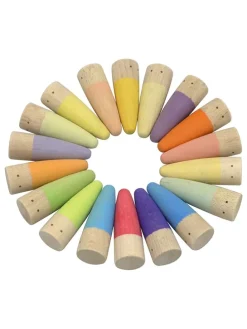 Bouwstenen - vanaf 18 maanden - 18 stuks
