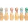 Bowling spel naturel/meerkleurig - vanaf 3 jaar