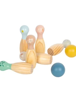 Bowling spel naturel/meerkleurig - vanaf 3 jaar