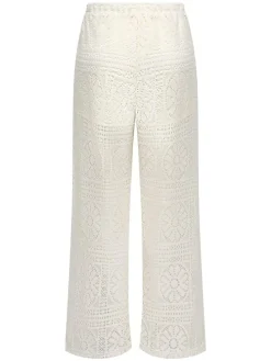 Broek "Lian" crème