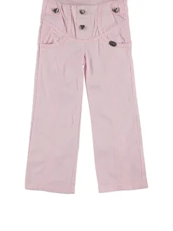 Broek wit/lichtroze