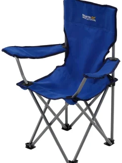 Campingstoel "Isla" blauw - (B)37 x (H)65 x (D)33 cm