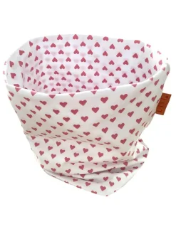 Colsjaal "Hart" lichtroze - (L)50 x (B)24 cm