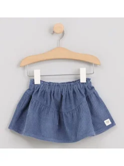 Corduroyrok donkerblauw