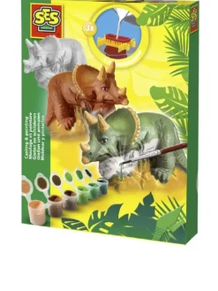 Creatieve set "Triceratops gieten" - vanaf 5 jaar