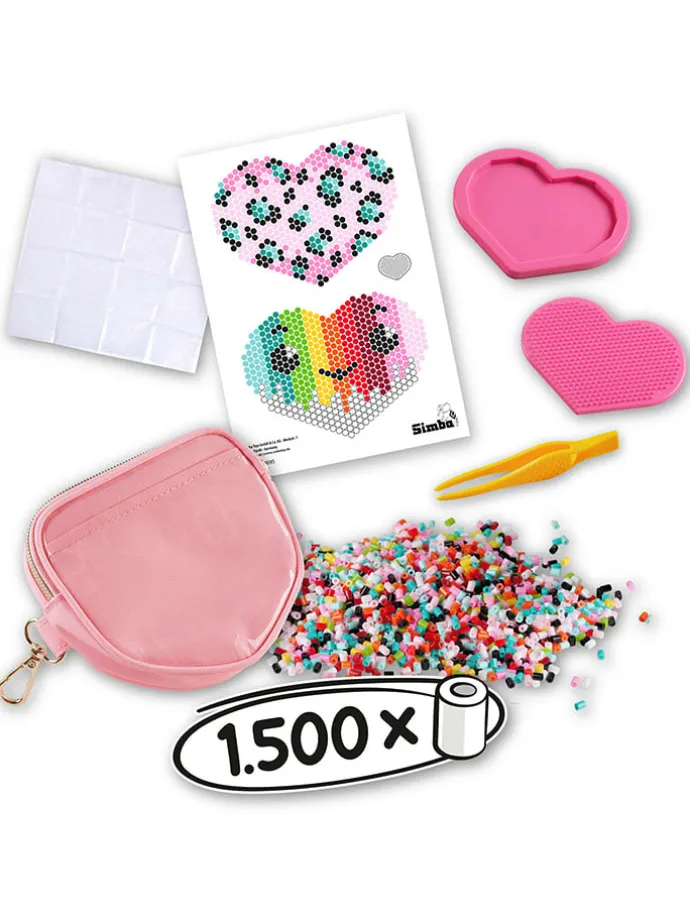 Creativiteitsset "Beadbag Heart" - vanaf 6 jaar
