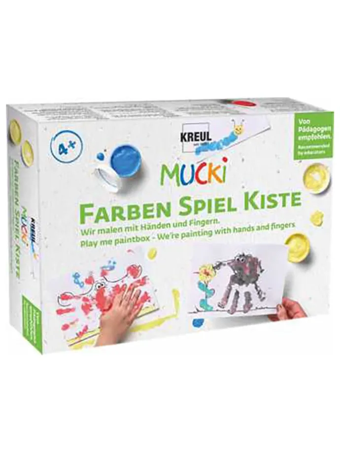 Creativiteitsset "Speelbox - Schilderen met handen en vingers" - vanaf 4 jaar
