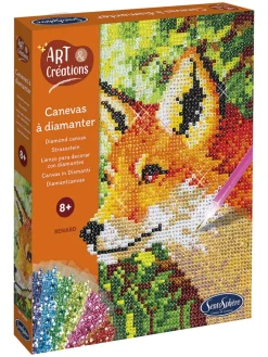 Creativiteitsset "Strass-steentjes - Vos" - vanaf 8 jaar