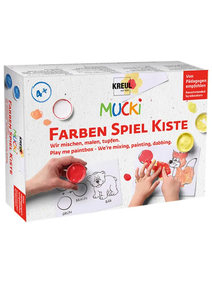 Creativiteitsset "Verf- en speeldoos - Mengen, verven en deppen" - vanaf 4 jaar