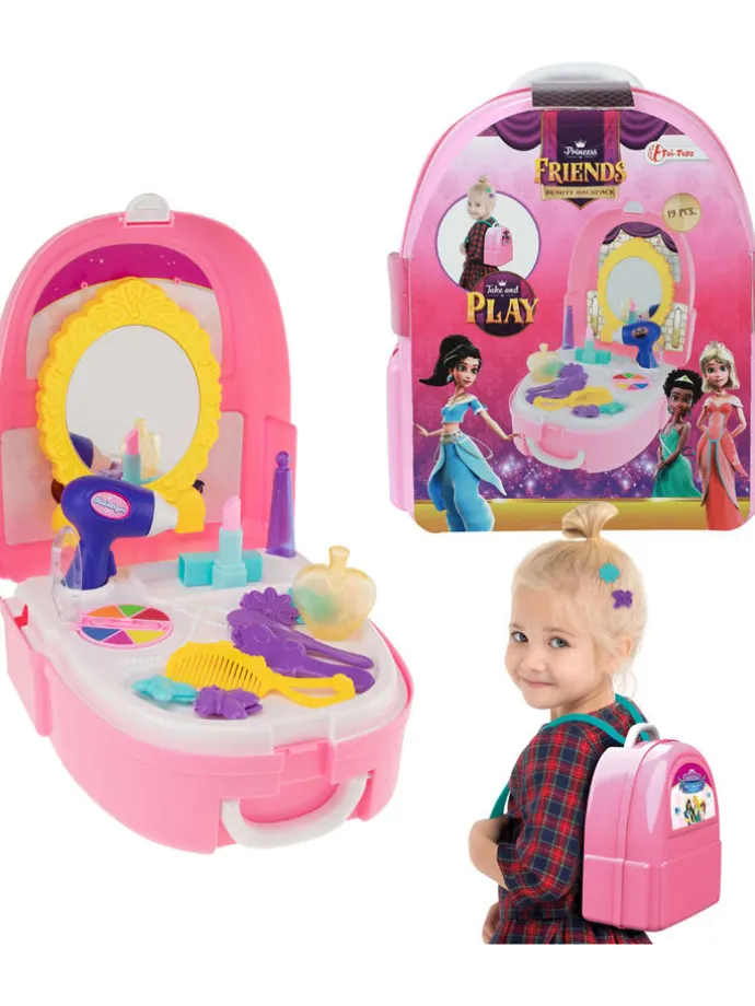 19-delige beautyset in rugzak - vanaf 4 jaar
