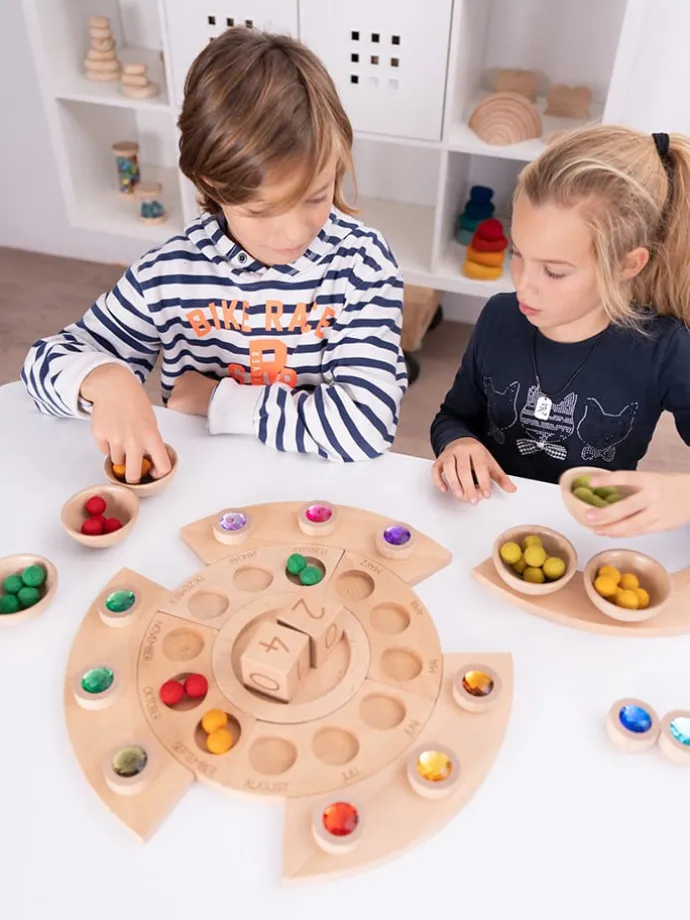 12-delige bouwstenenset "Regenboog" - vanaf 3 jaar