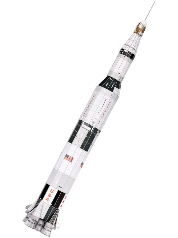 136-delige 3D-puzzel "Apollo 11 Saturn V" - vanaf 8 jaar